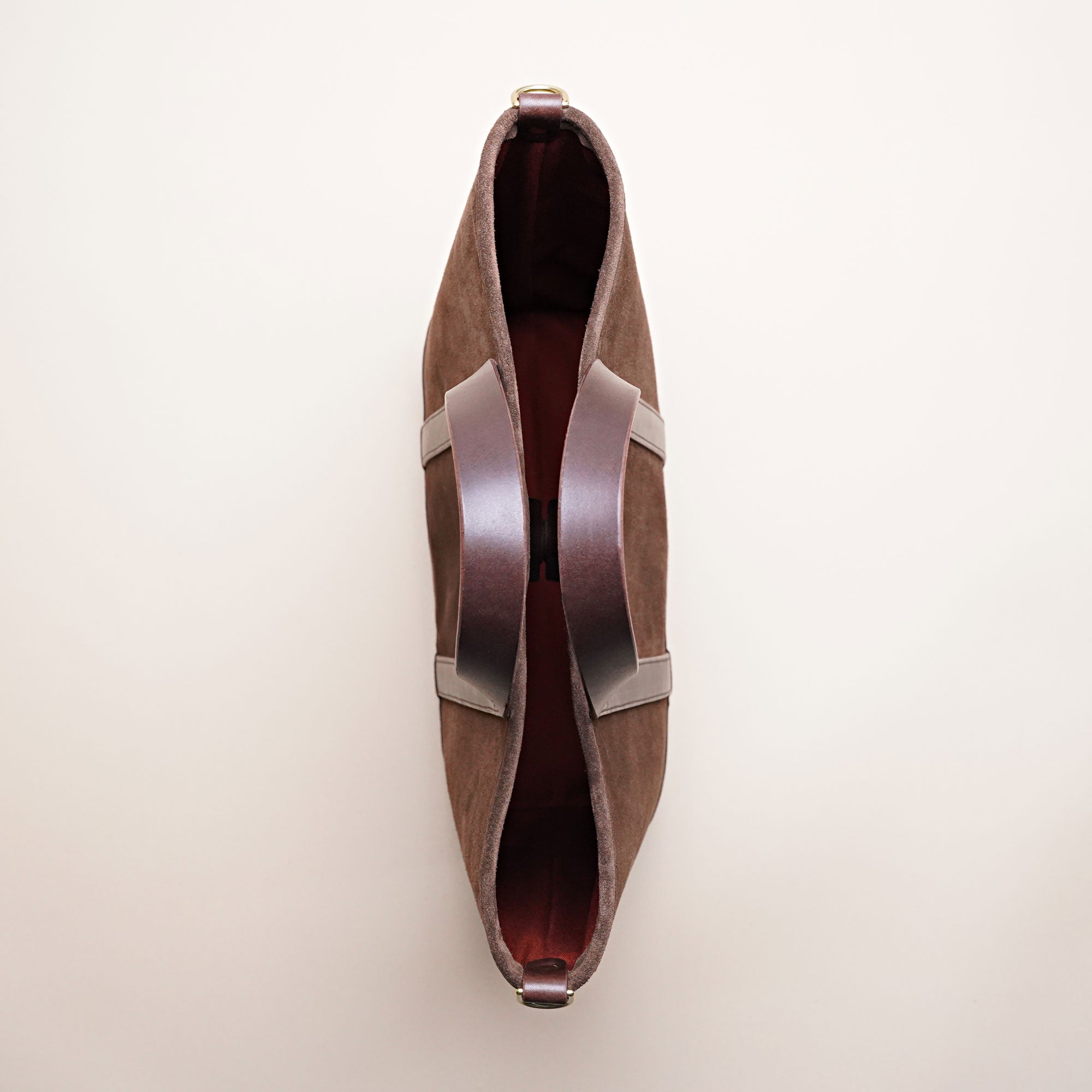 Veloursleder Tote Bag