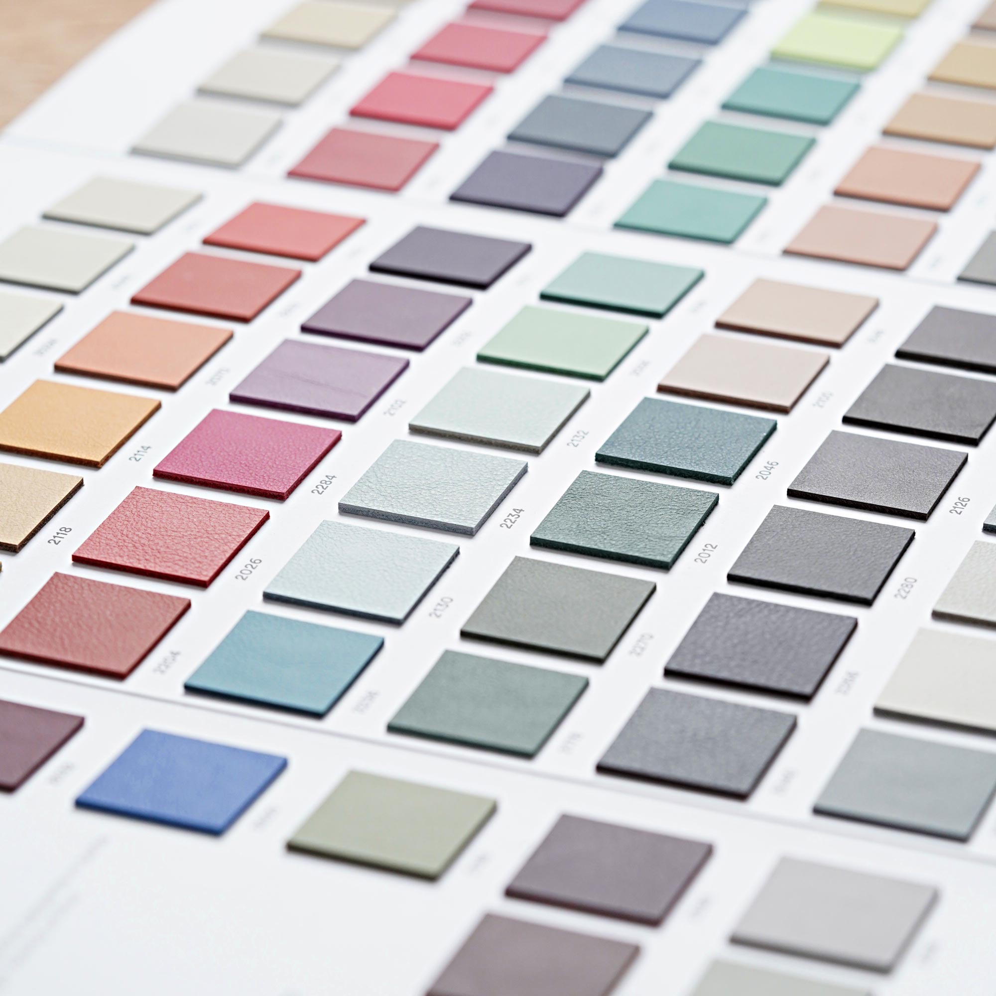 Échantillons de couleurs