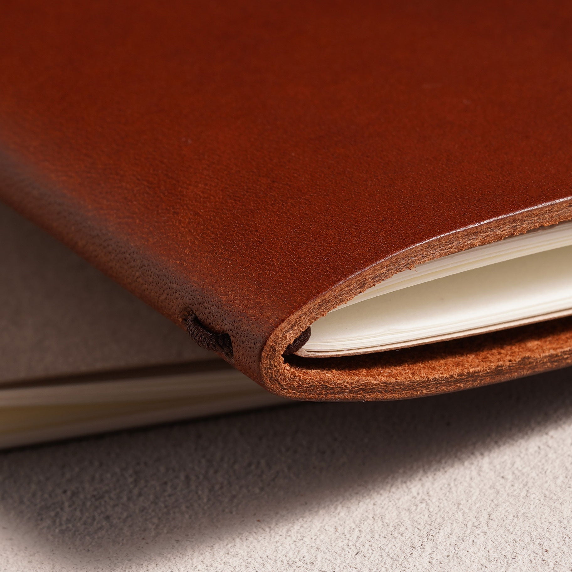 Carnet en cuir