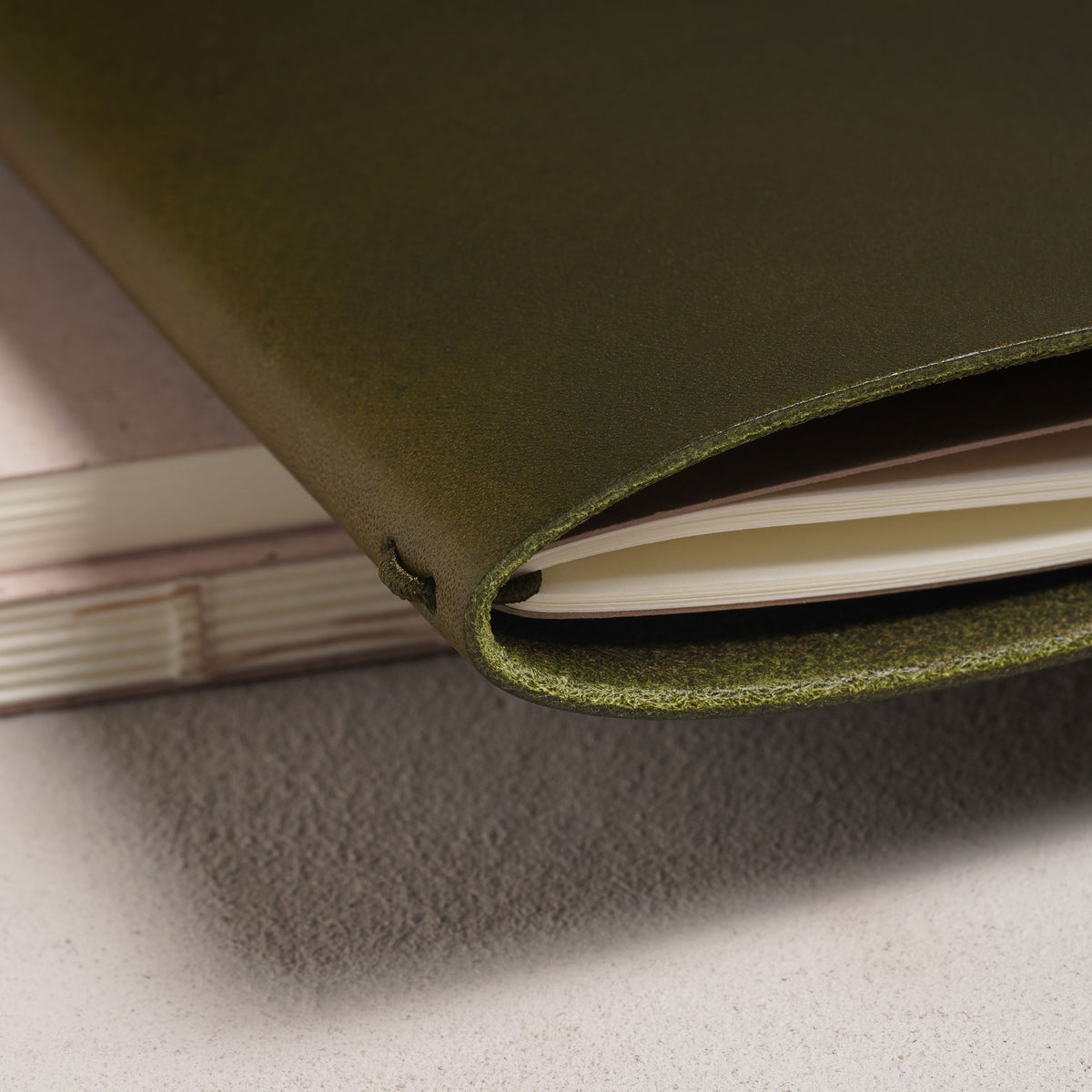 Carnet en cuir