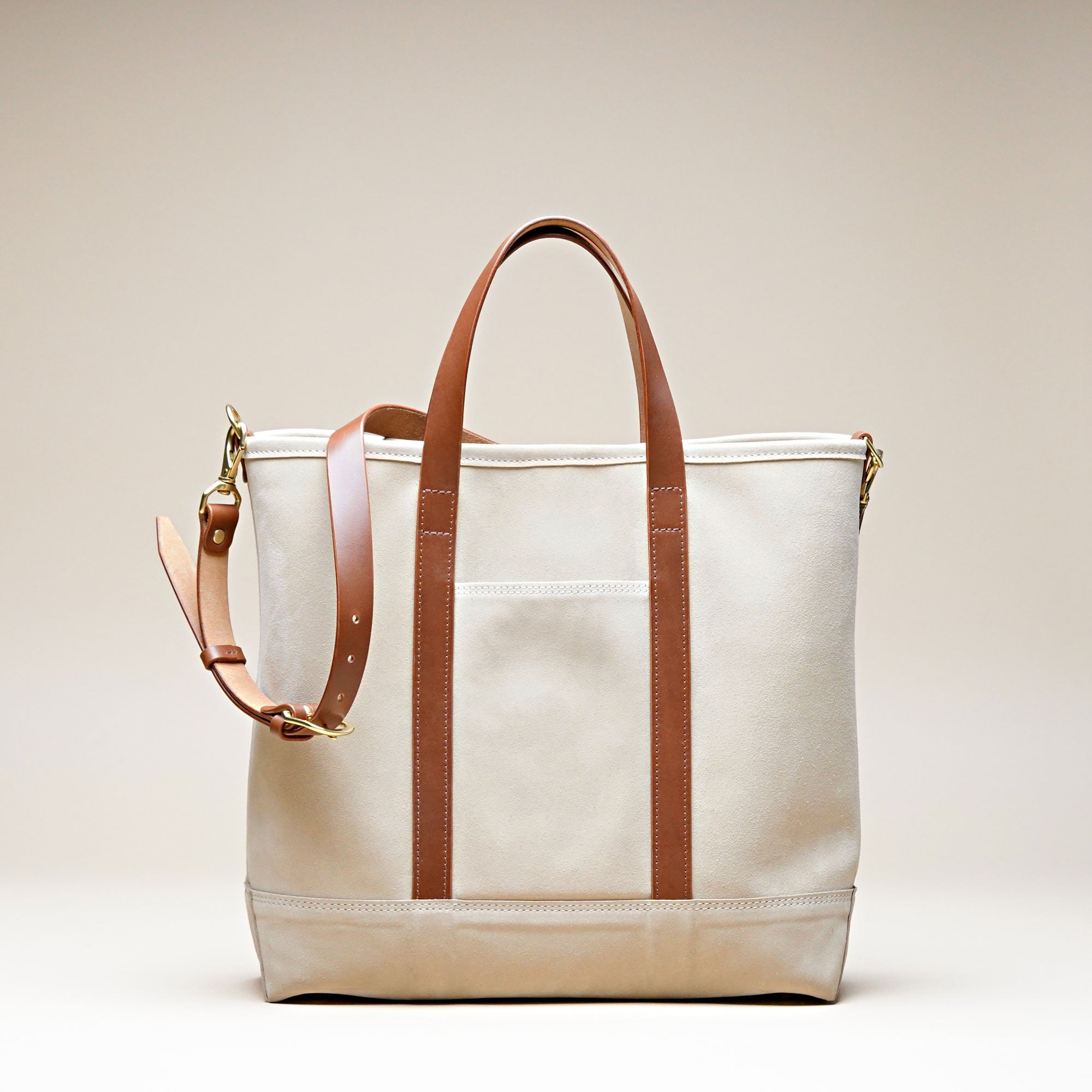Veloursleder Tote Bag