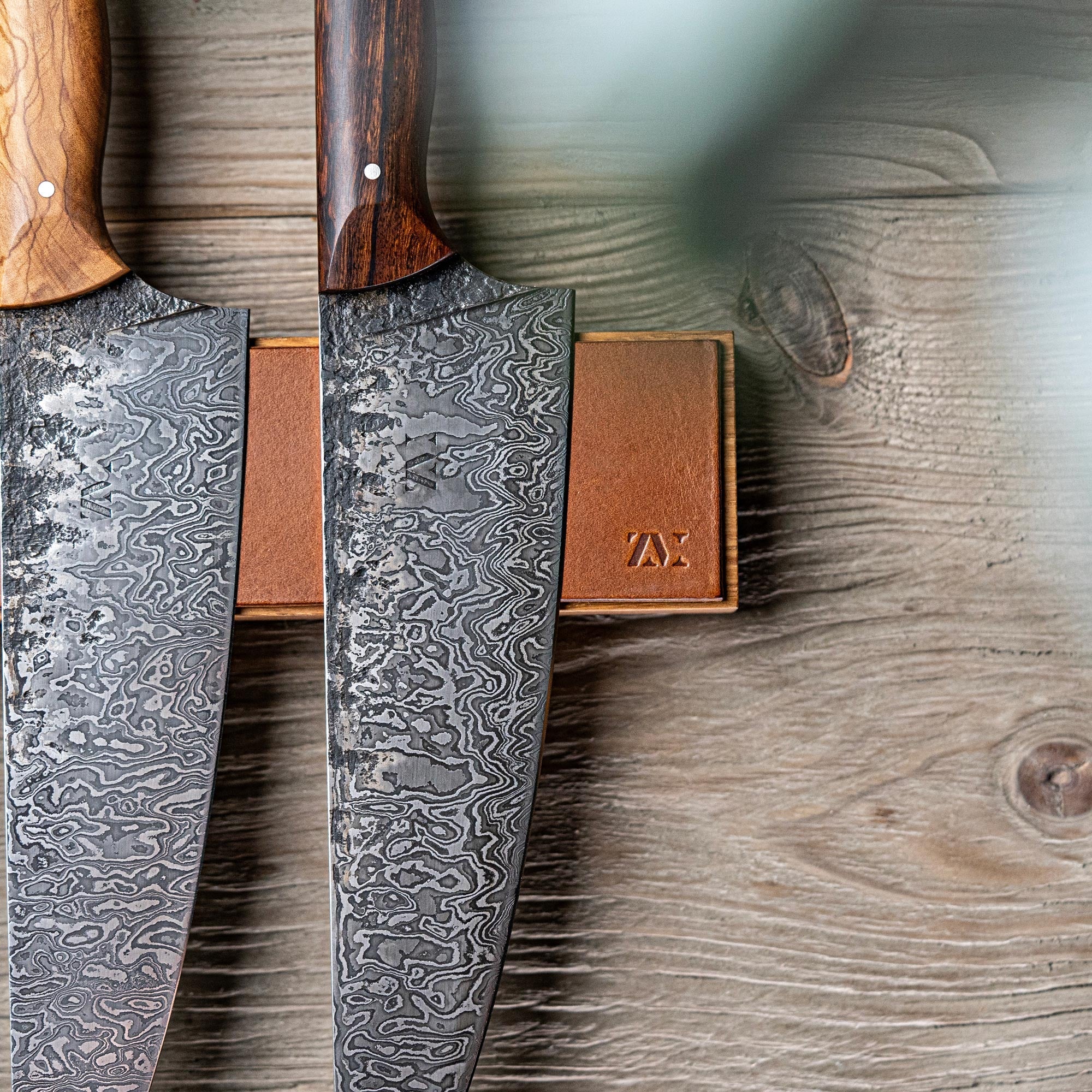 Porte-couteau aimanté