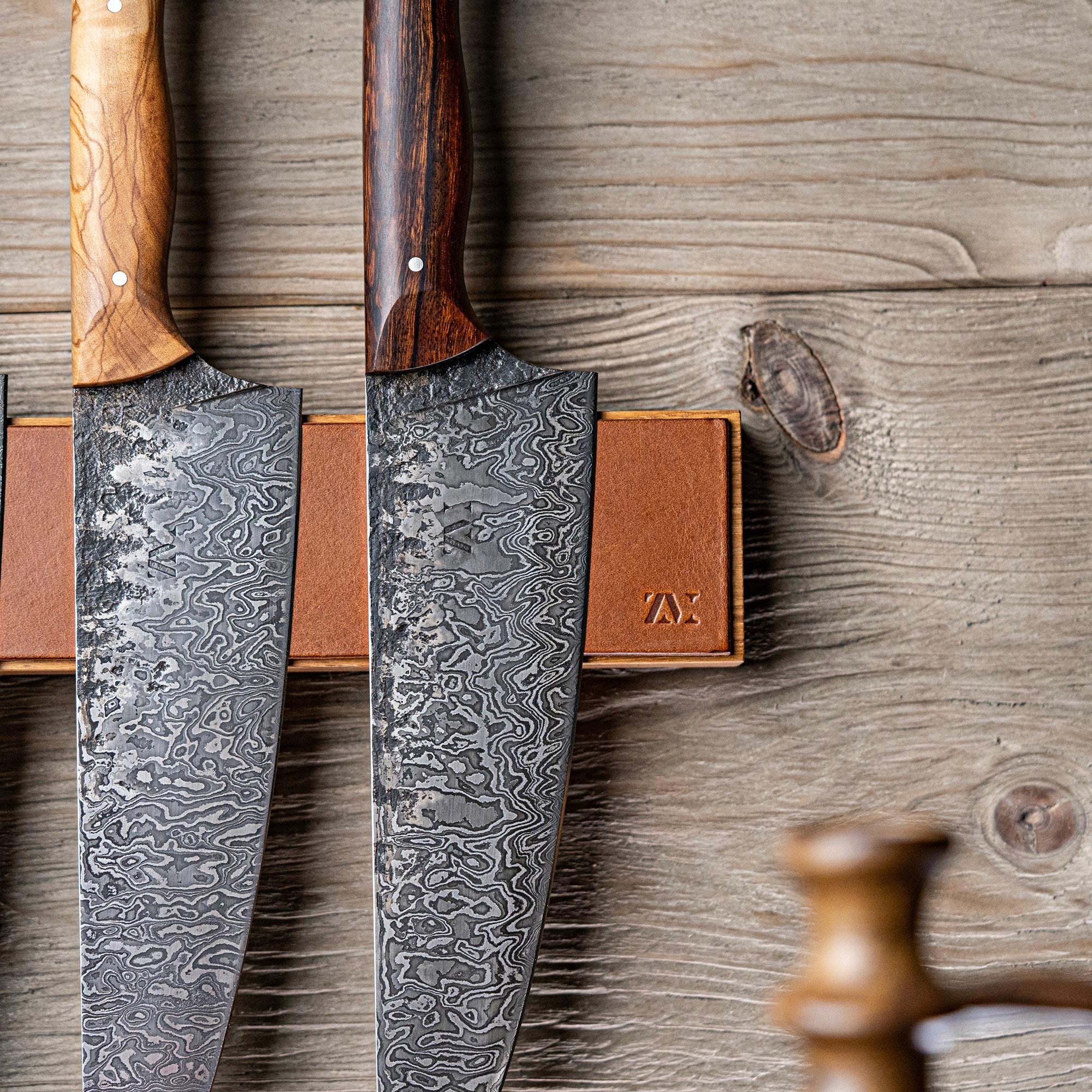 Porte-couteau aimanté