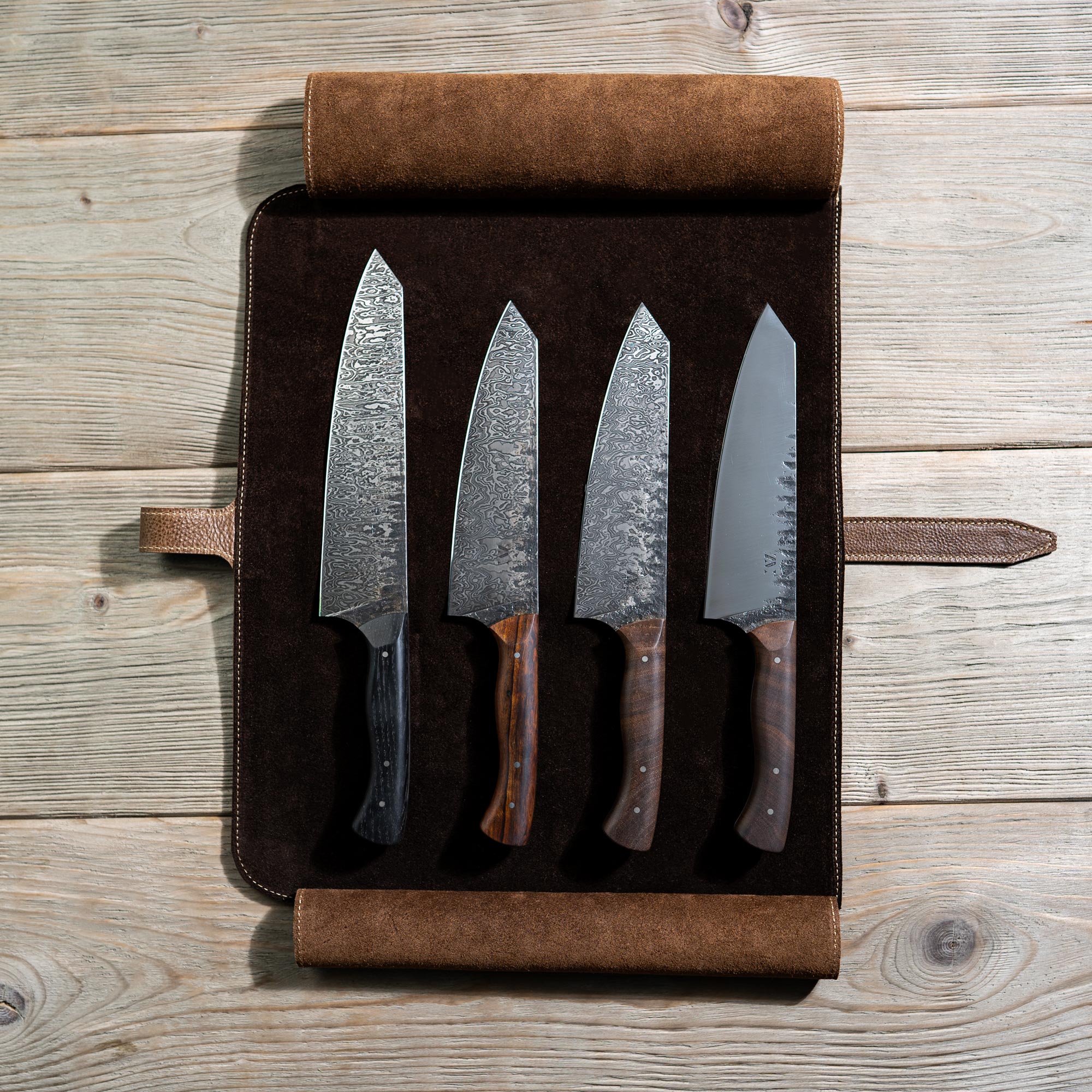 Magnetic Knife Roll – 4 Slots