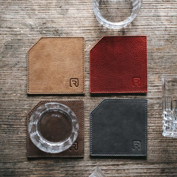 Set salle à manger 'Prestige' - 8x sets de table + 8x dessous de verre