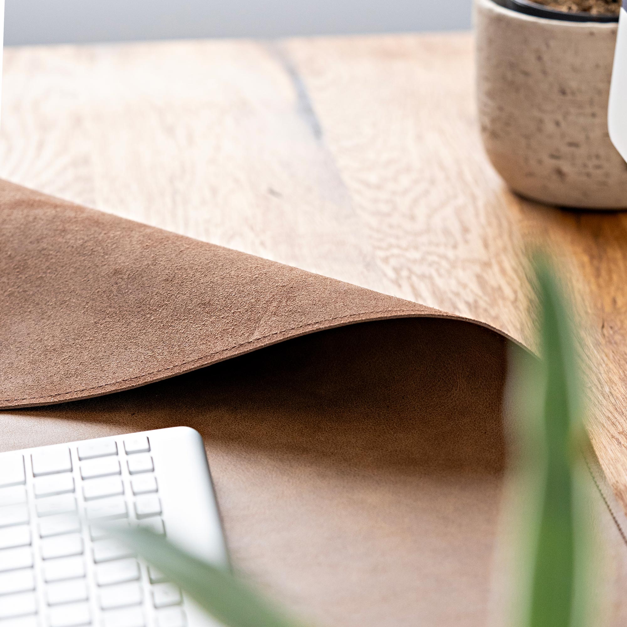 Natural Leather Desk Mat