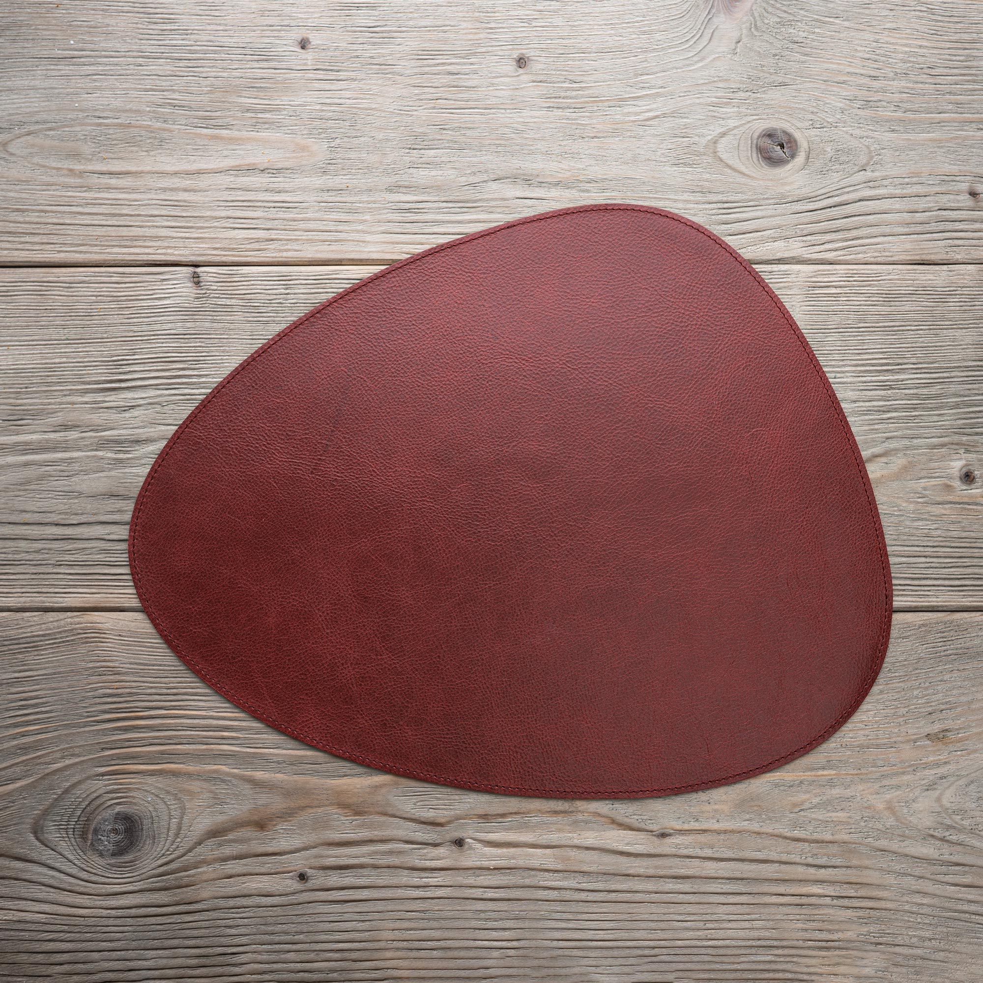 Leather Placemat "Organic"