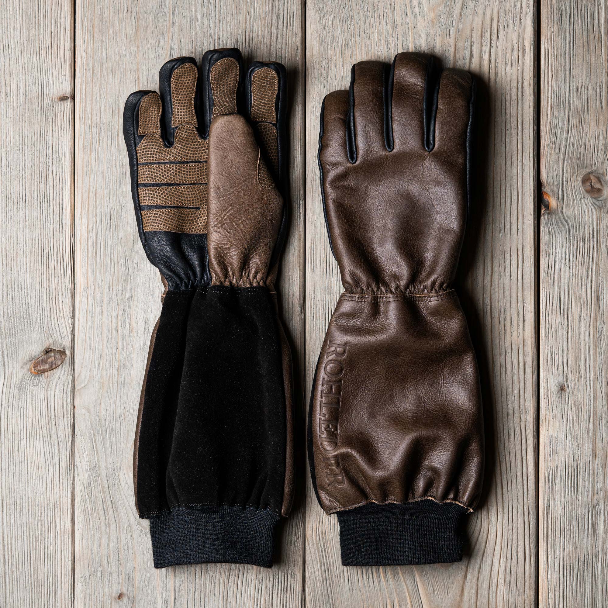 Gants de barbecue en cuir