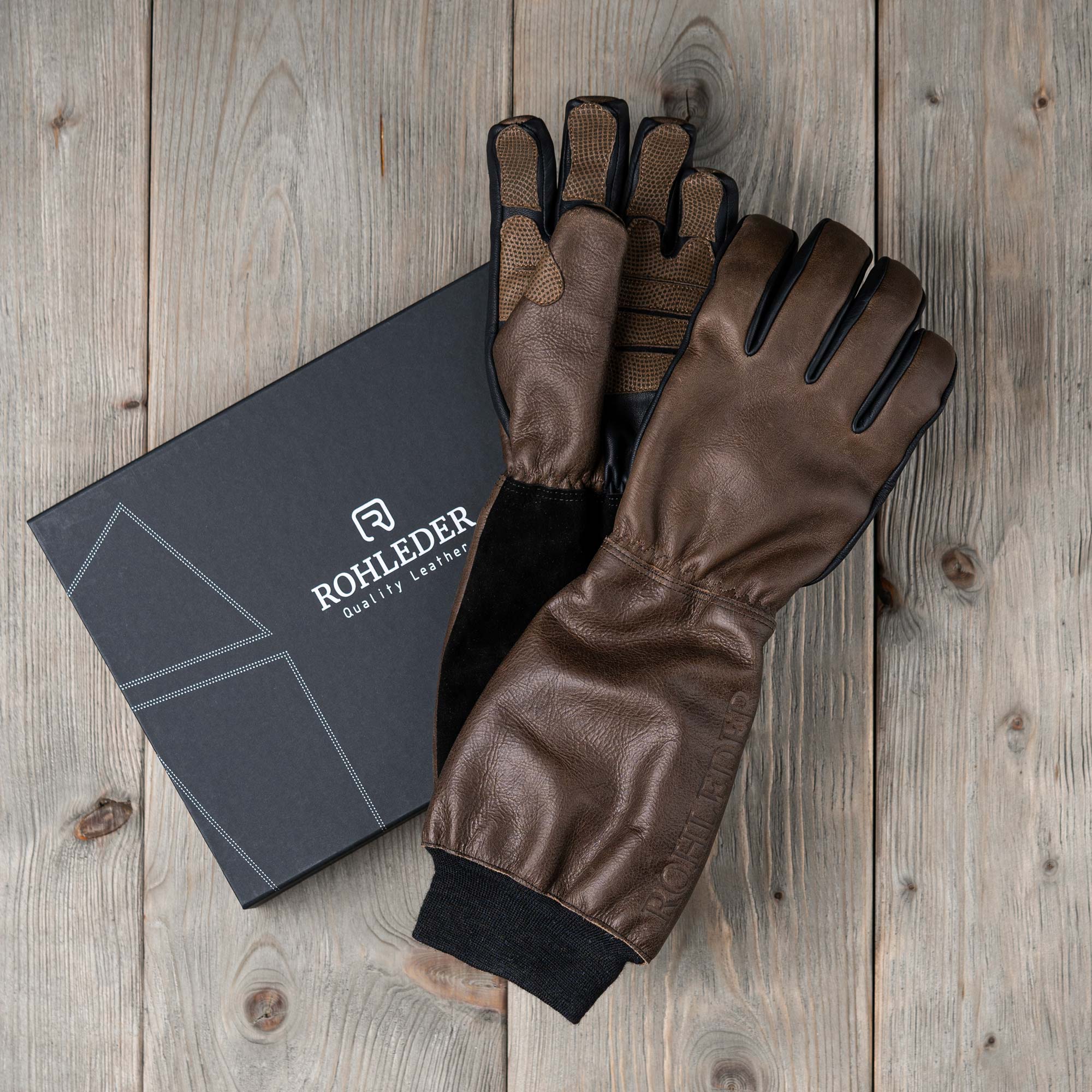 Gants de barbecue en cuir