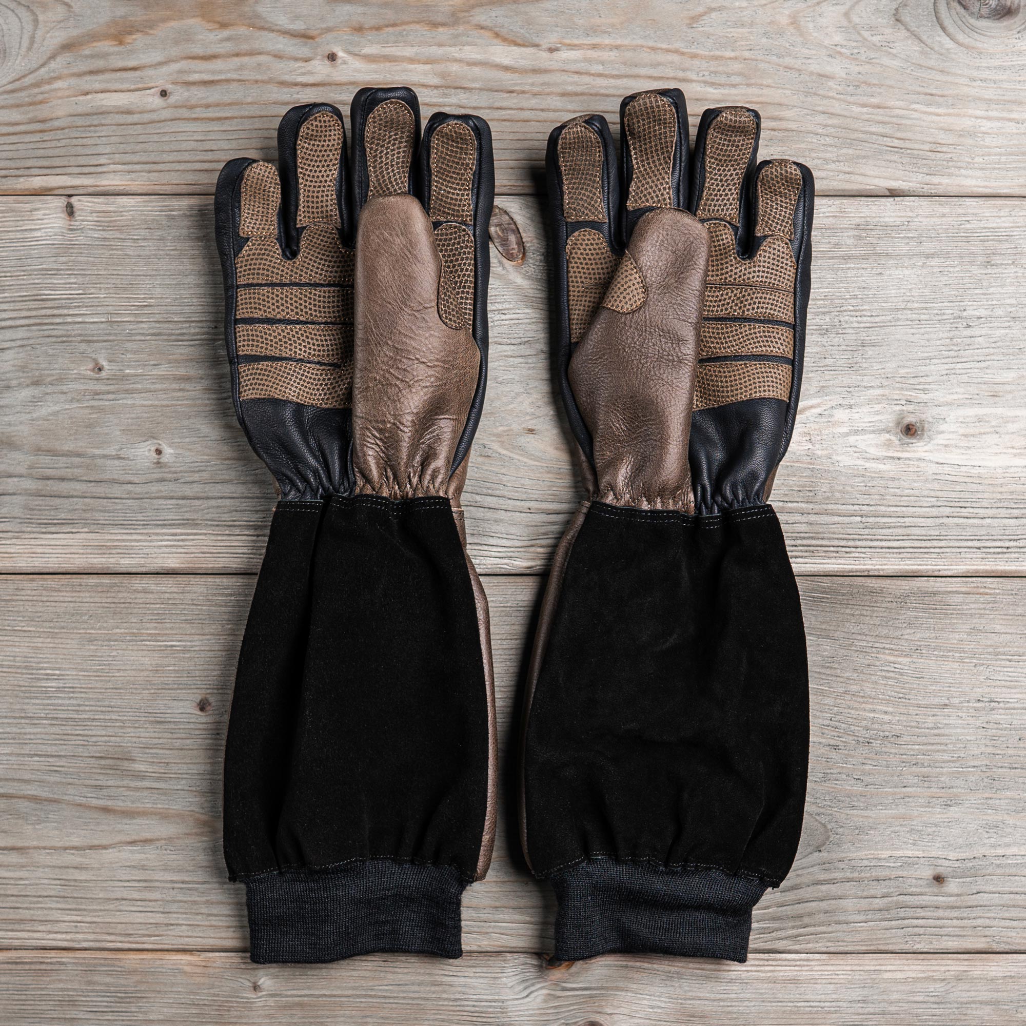Gants de barbecue en cuir
