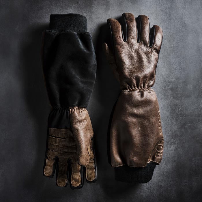 Gants de barbecue en cuir