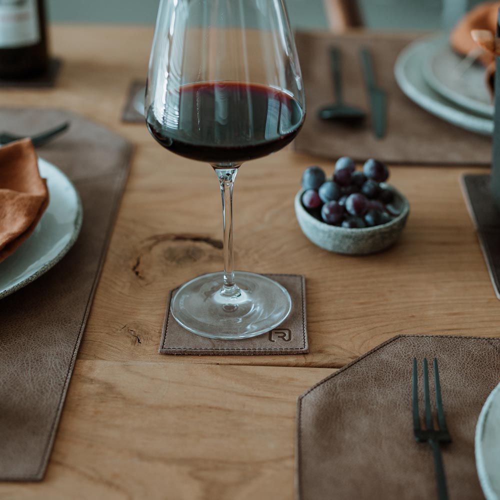 Design Leather Coasters