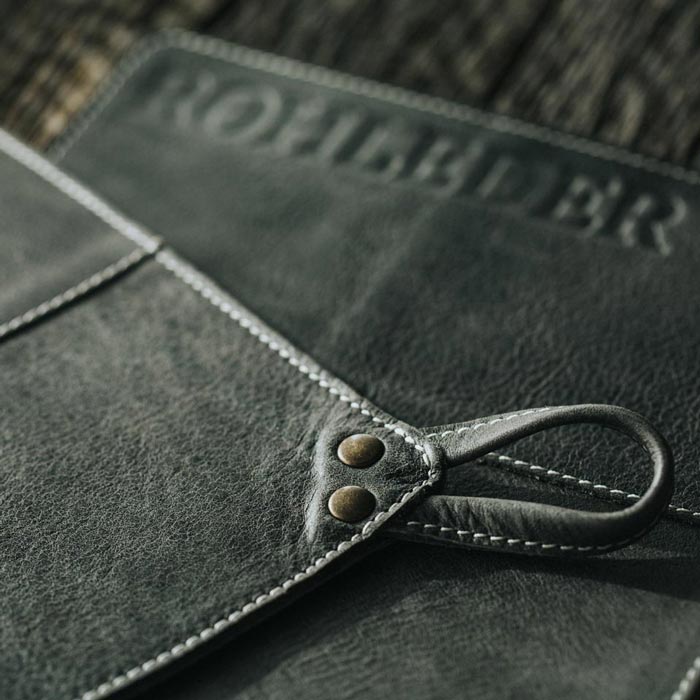 2 x Leather Potholders