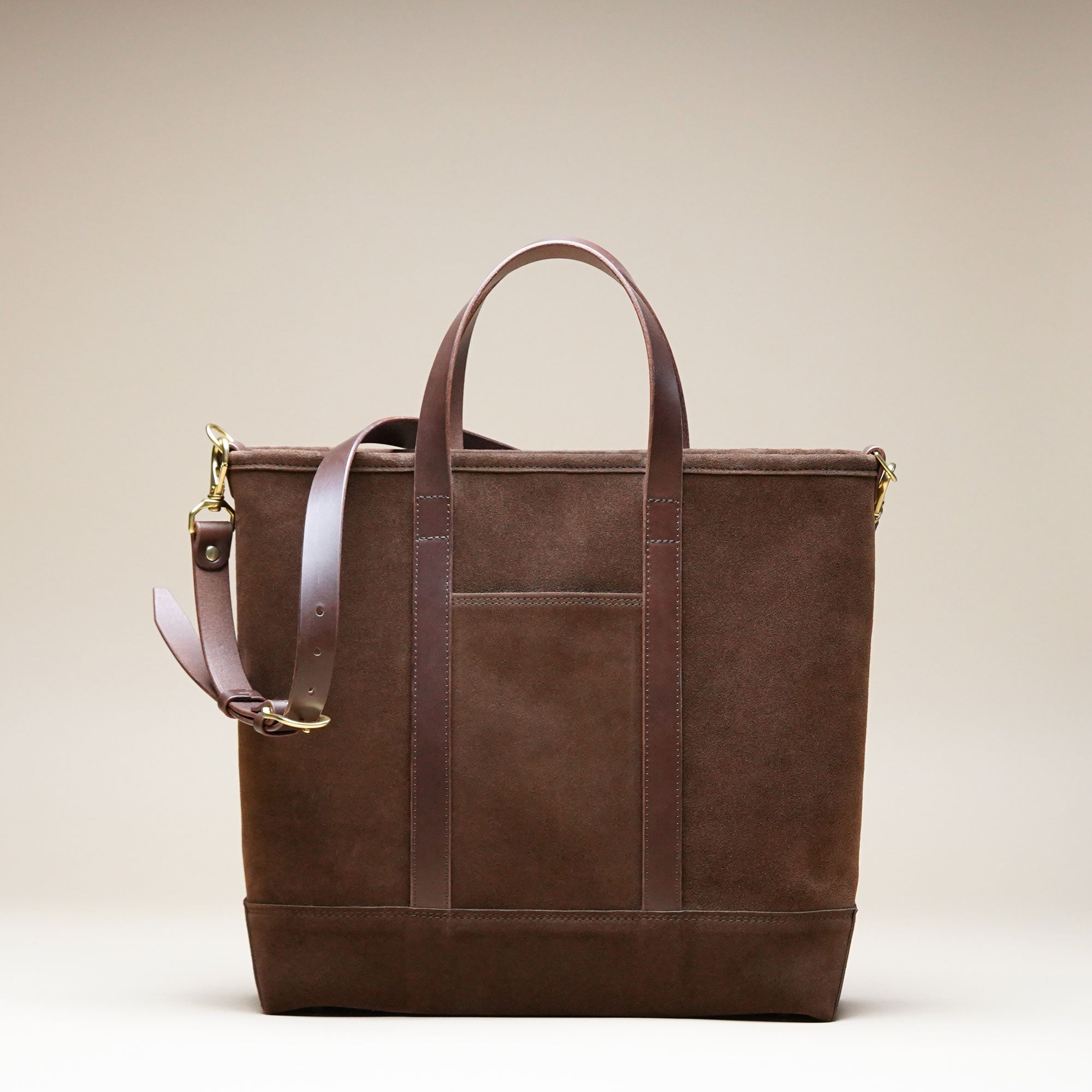 Veloursleder Tote Bag