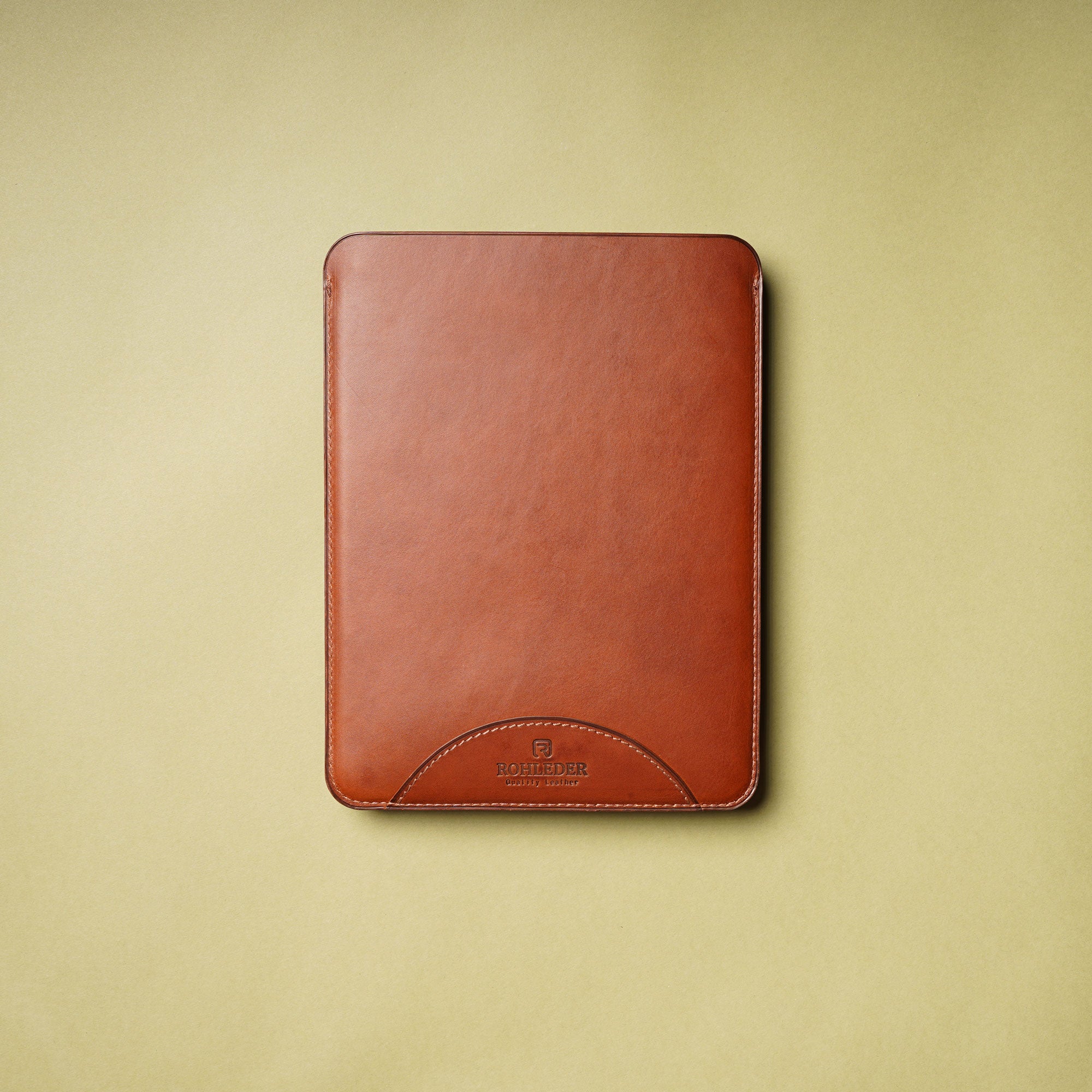 Housse d'ordinateur en cuir