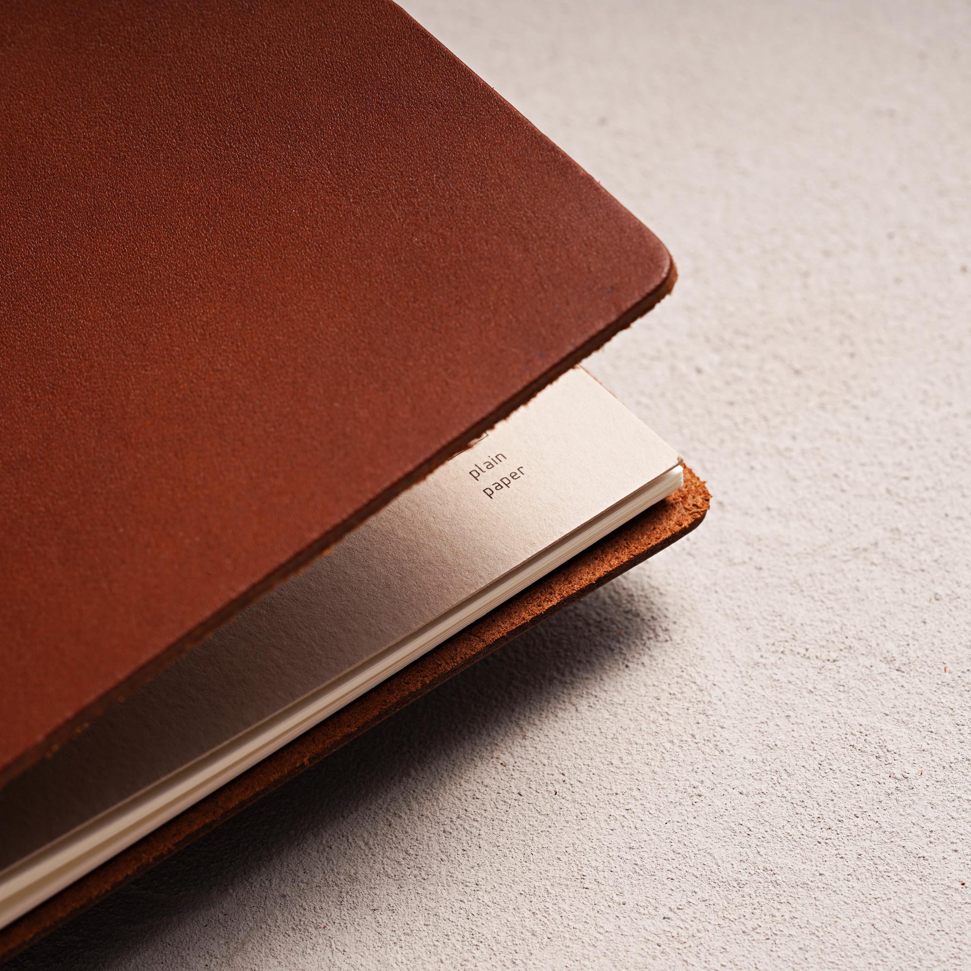 Carnet en cuir
