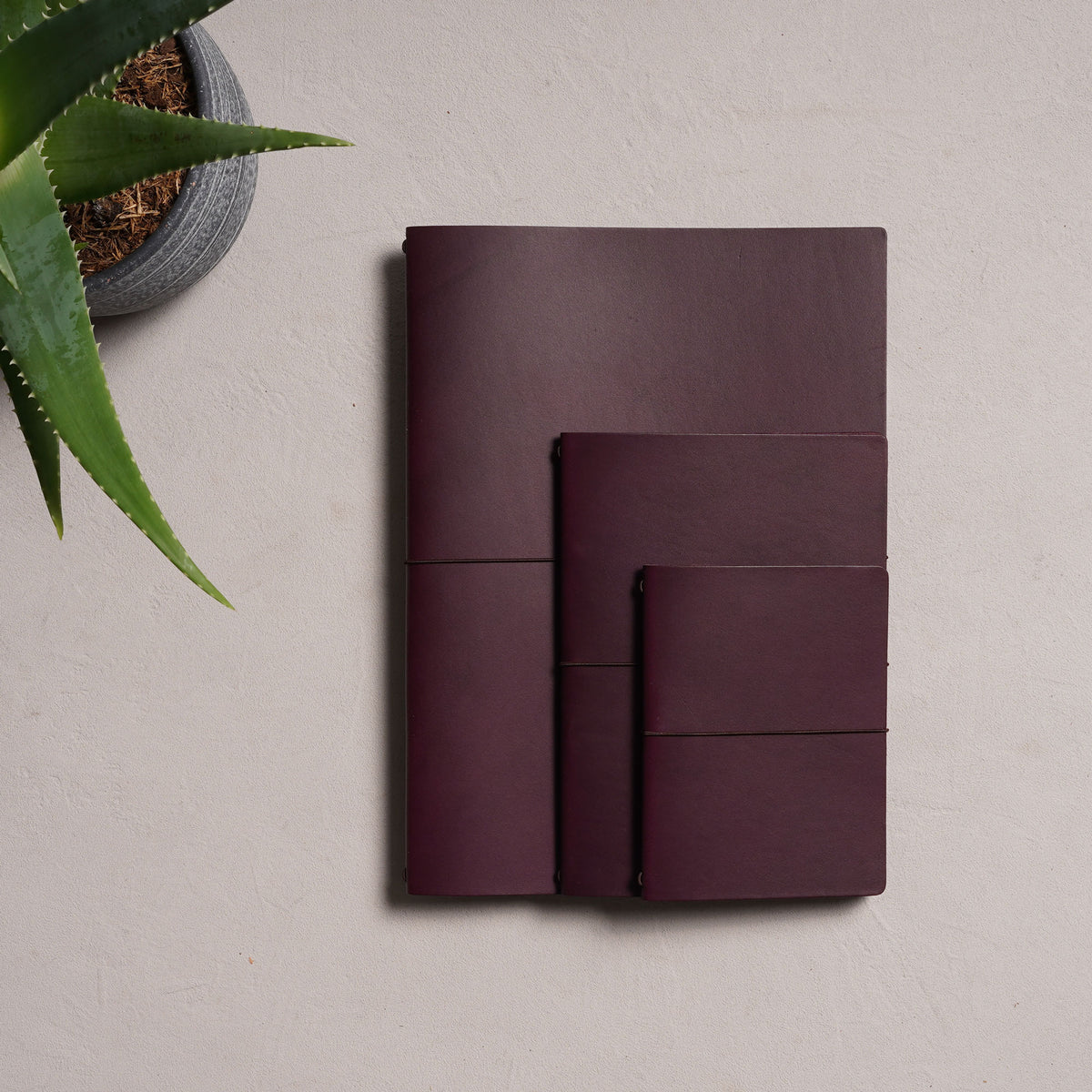 Carnet en cuir