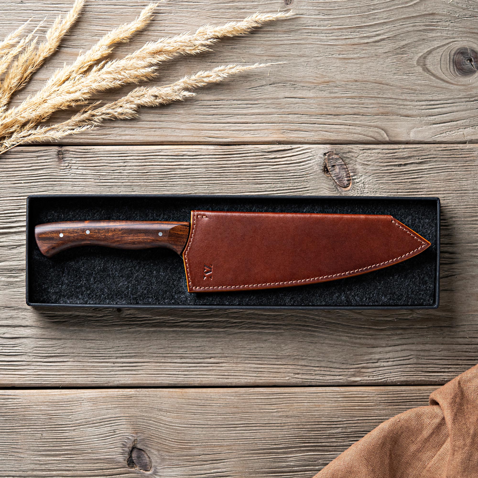 Etui de couteau en cuir