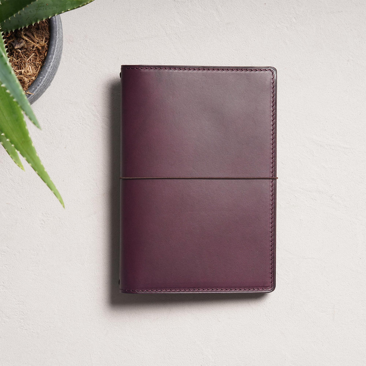 portfolio en cuir