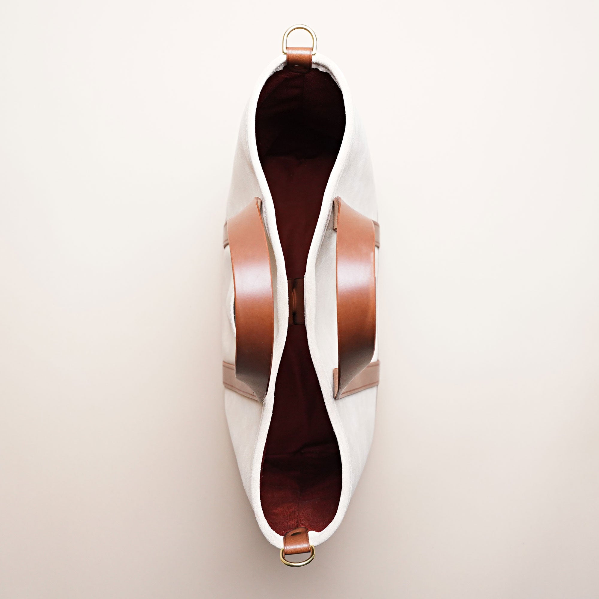 Veloursleder Tote Bag