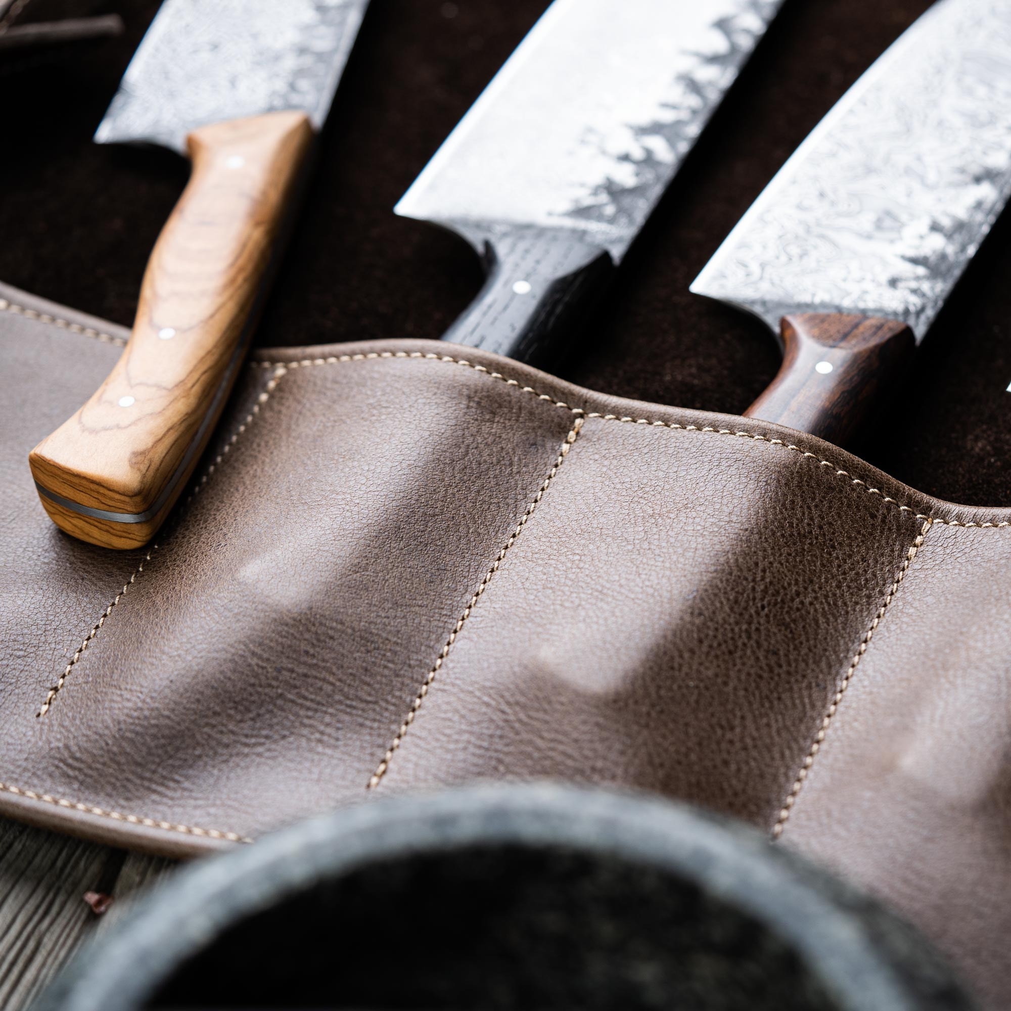 Trousse à couteaux classique - 4 places