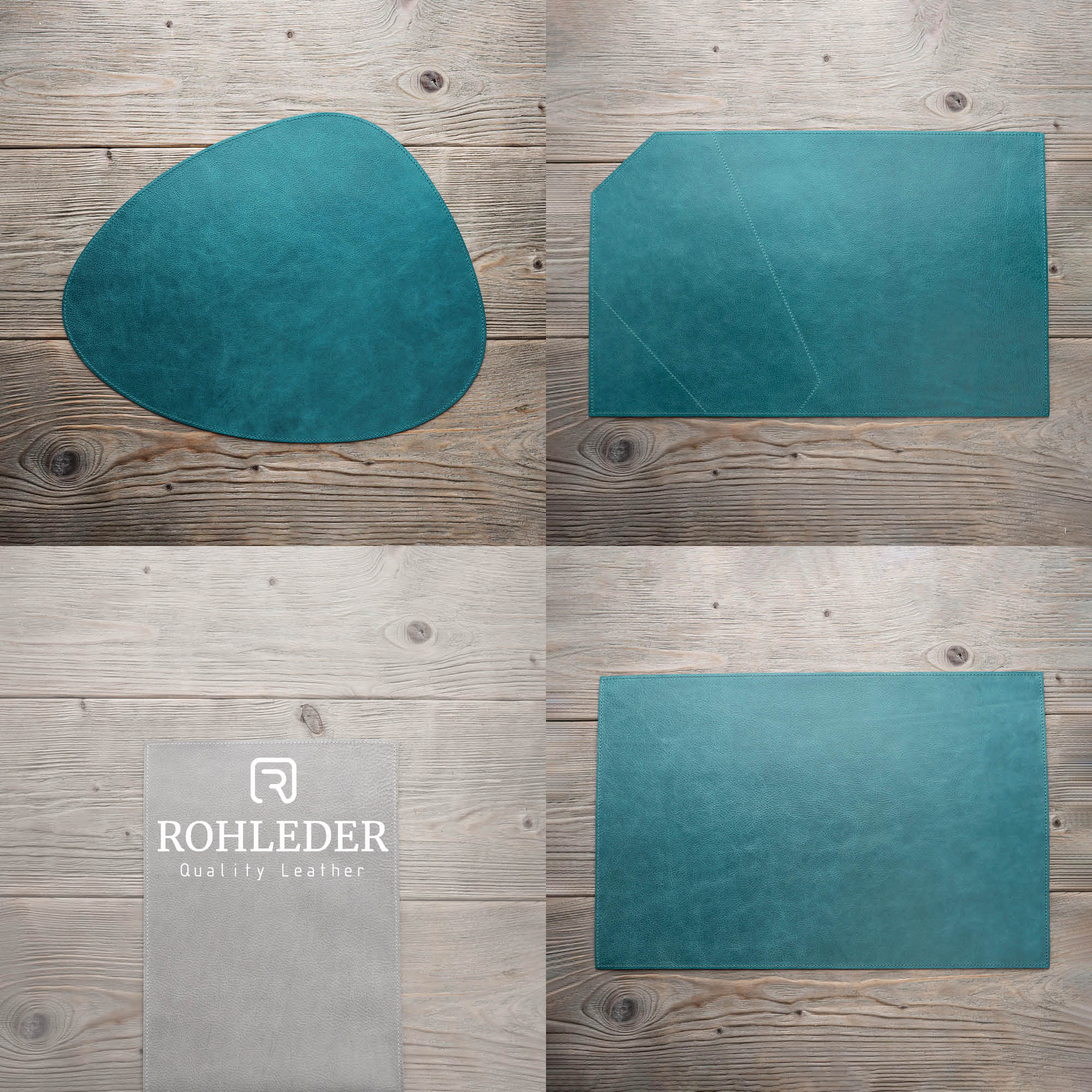 Set salle à manger 'Prestige' - 8x sets de table + 8x dessous de verre