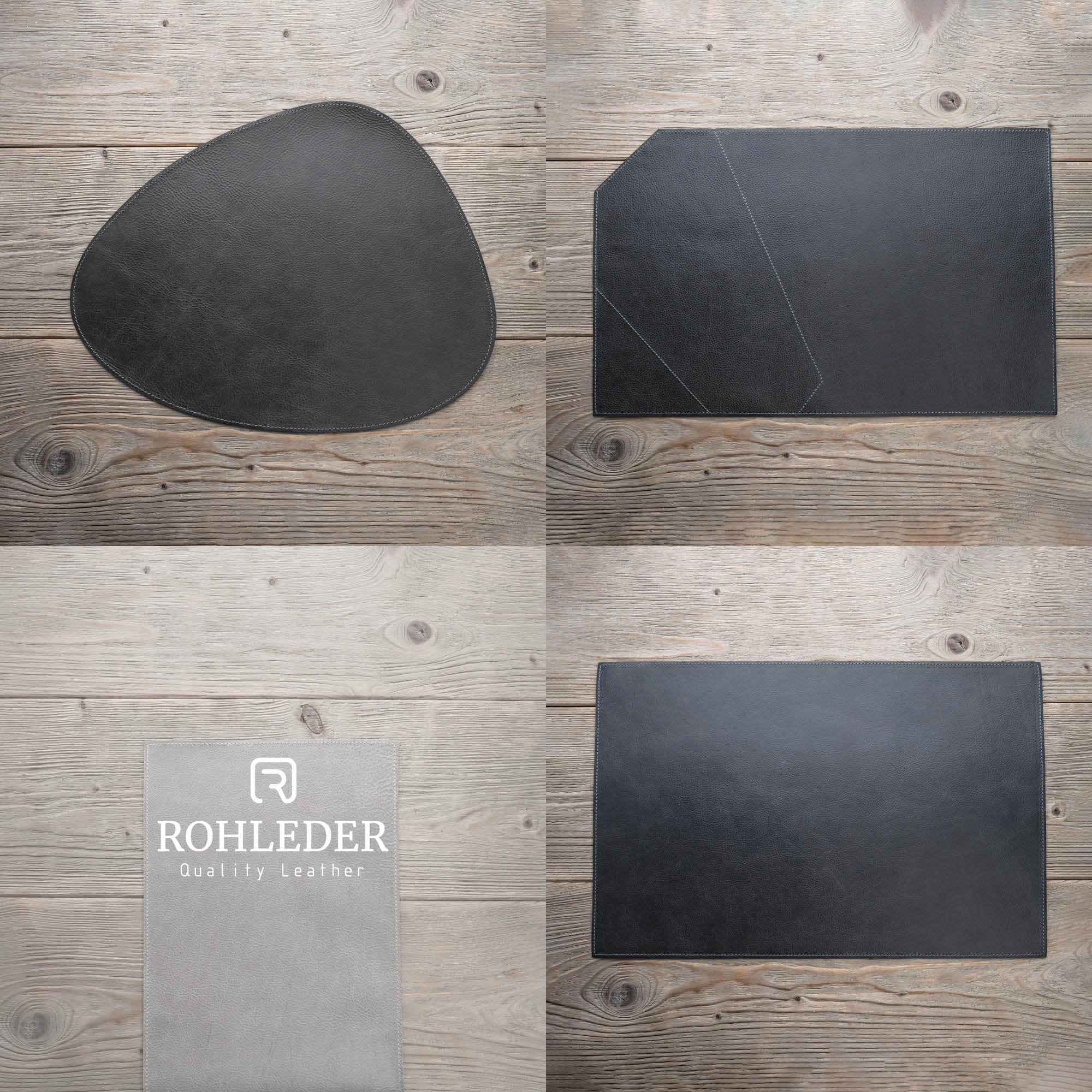 Set salle à manger 'Prestige' - 8x sets de table + 8x dessous de verre