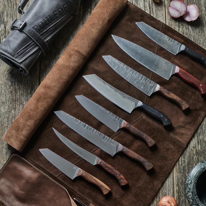 Messertasche aus Leder